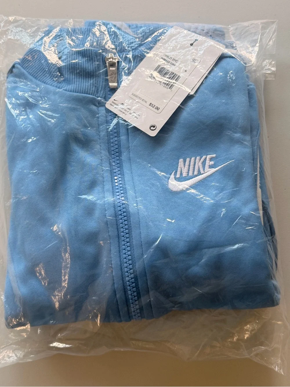 Nike Dri-FIT Little Kids' 2-Piece Full-Zip Set with Logo